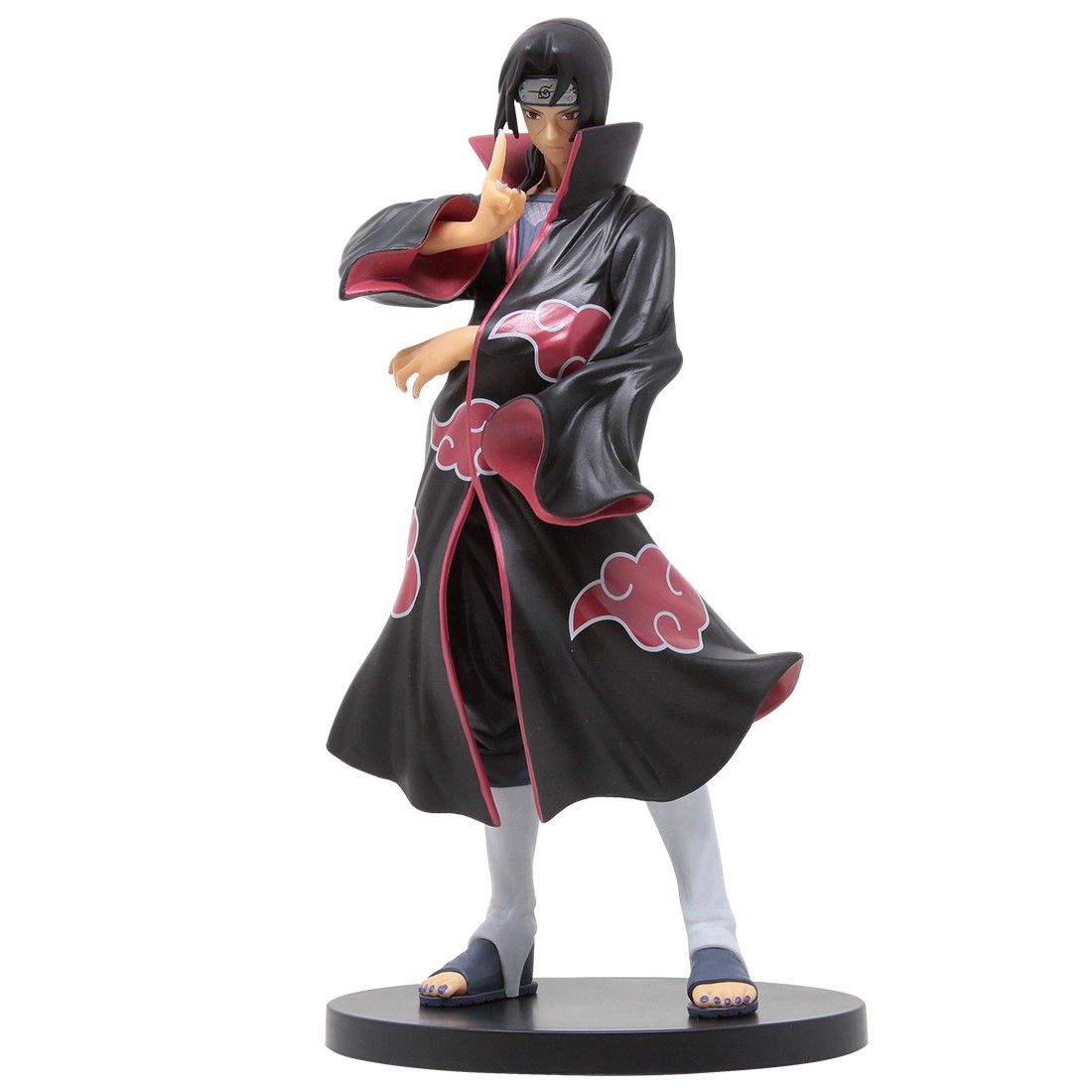 Banpresto Naruto Shippuden Vibration Stars Uchiha Itachi And Uchiha Sasuke - A Uchiha Itachi Figure (black)