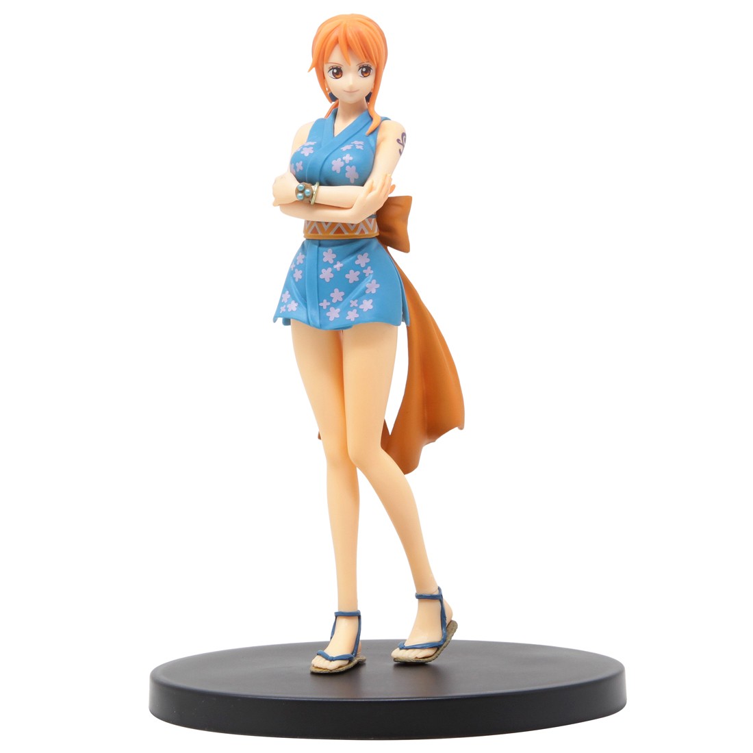 Banpresto DXF One Piece The Grandline Lady Wano Country Wano Kuni Vol.1 Nami Figure (blue)