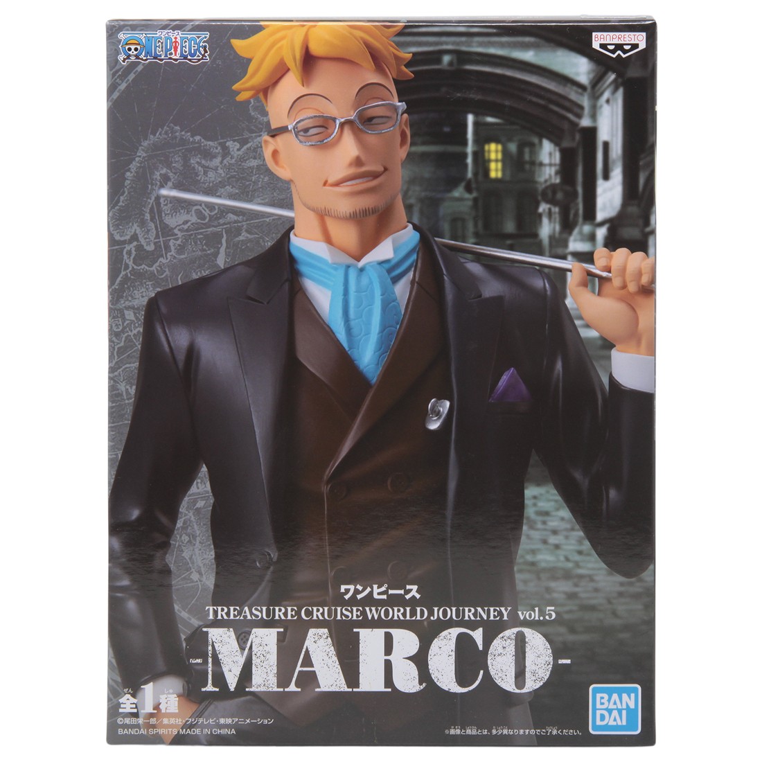 Banpresto One Piece Treasure Cruise World Journey Vol. 5 Marco Figure (black)