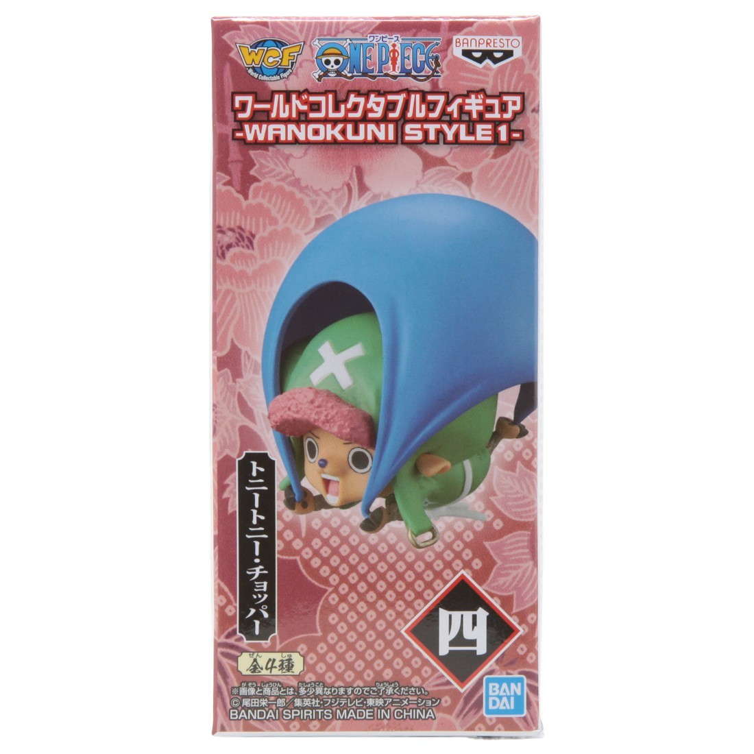 Banpresto One Piece World Collectable Figure WanoKuni Style 1 - D Tony Tony Chopper (blue)