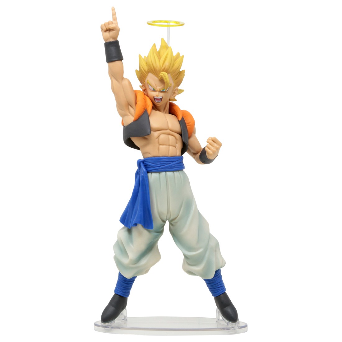 Banpresto Dragon Ball Z Com Figuration Gogeta Vol. 1 Super Saiyan Gogeta Figure (tan)