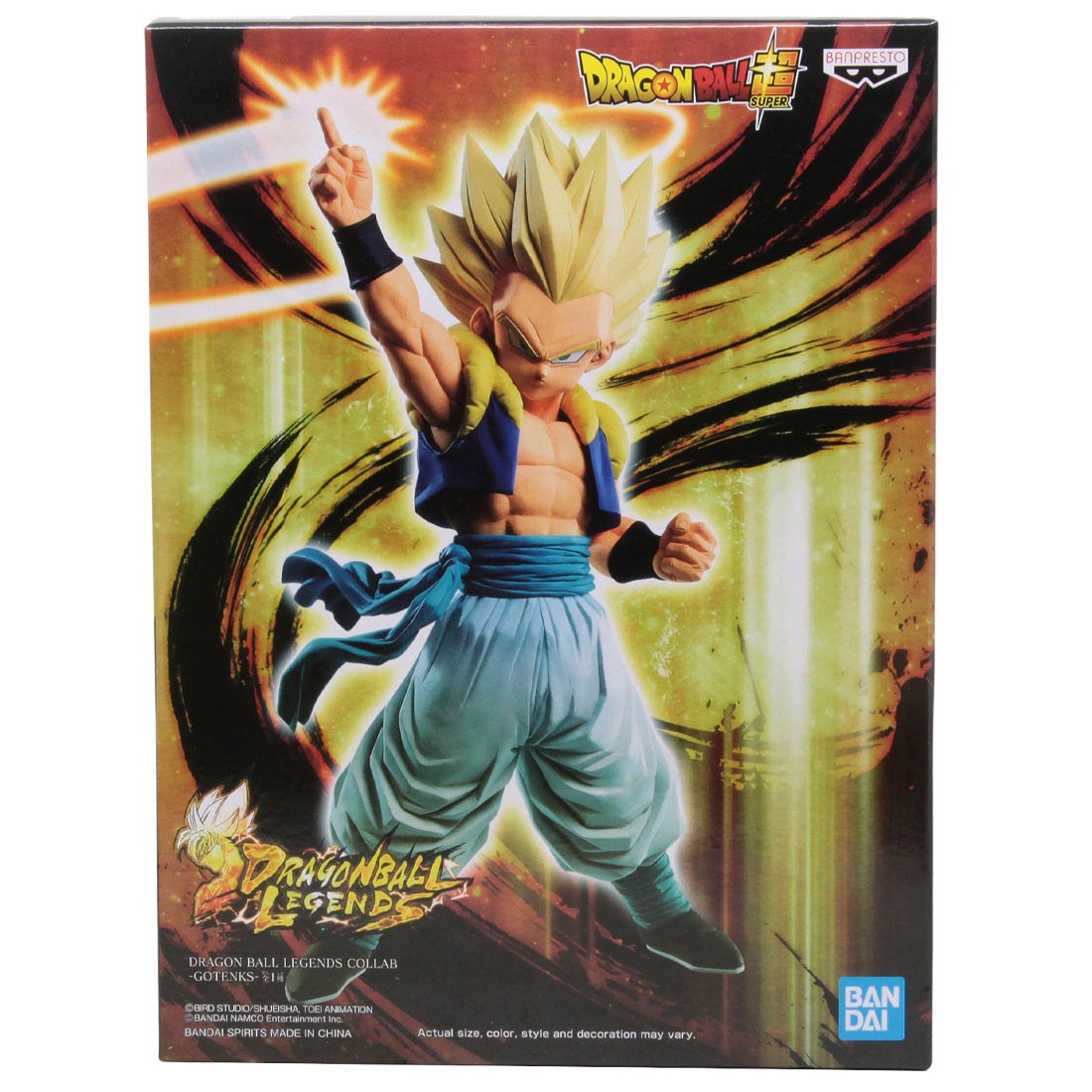Banpresto Dragon Ball Legends Collab Gotenks Figure (yellow)