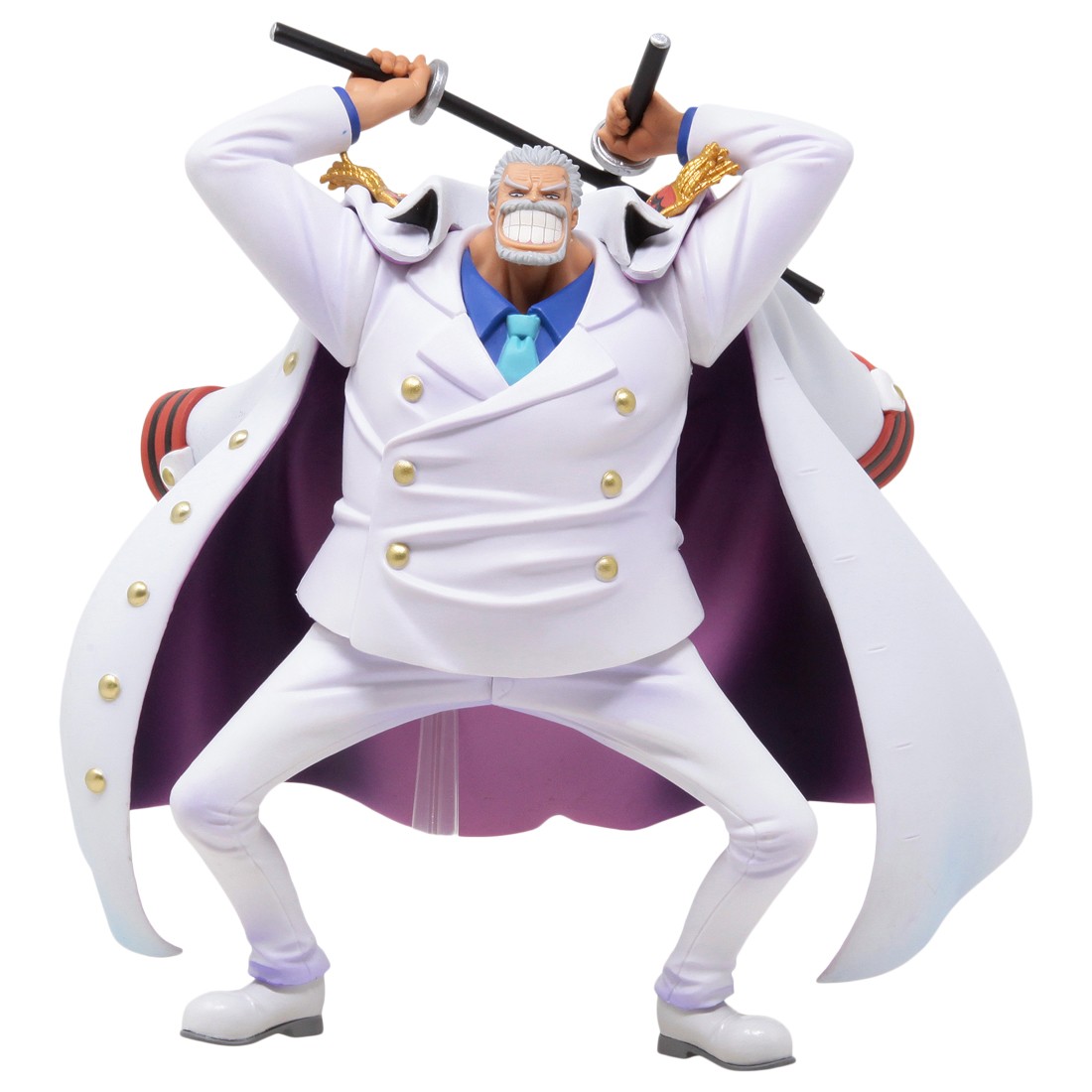 Banpresto One Piece Magazine Figure A Piece Of Dream No. 1 Special Monkey D. Garp Figure (white)