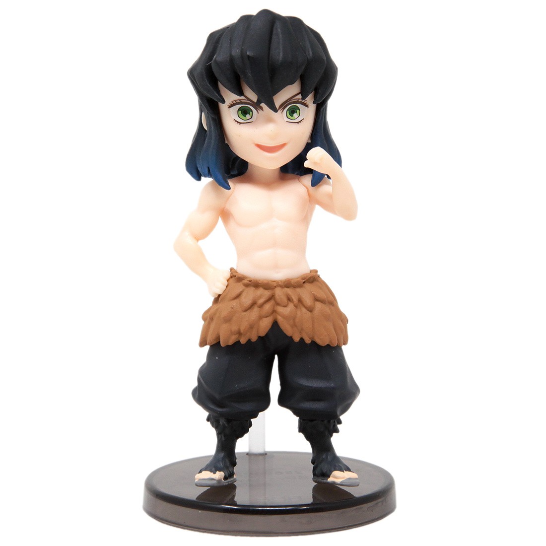 Banpresto Demon Slayer Kimetsu No Yaiba World Collectable Figure Vol.3 - E Inosuke Hashibira Unmasked (tan)
