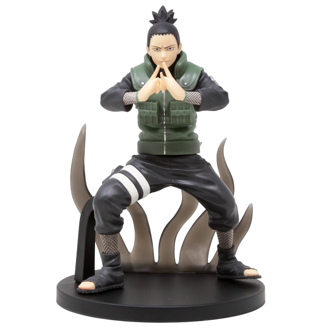 Banpresto Naruto Shippuden Vibration Stars Nara Shikamaru And Uzumaki Naruto - A Nara Shikamaru Figure (green)