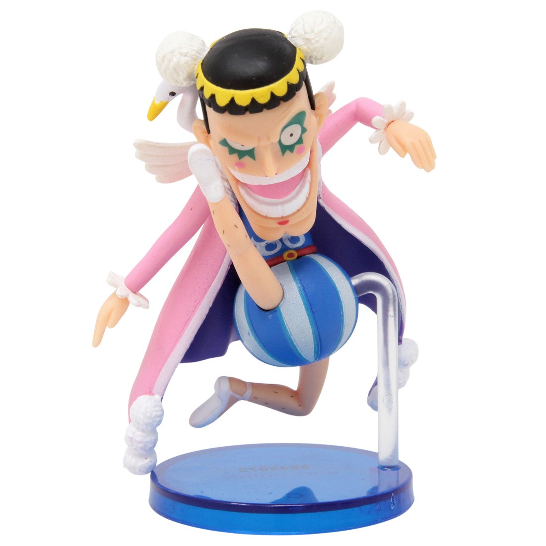 Banpresto One Piece World Collectable Figure The Great Pirates 100 Landscapes Vol. 5 - 27 Bentham Bon Kurei (pink)