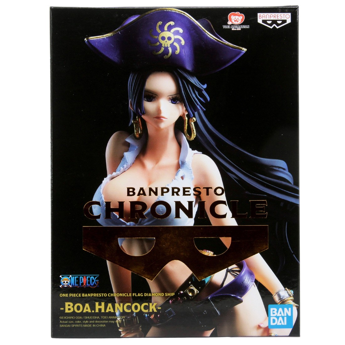Banpresto One Piece Banpresto Chronicle Flag Diamond Ship Boa Hancock Figure (beige)