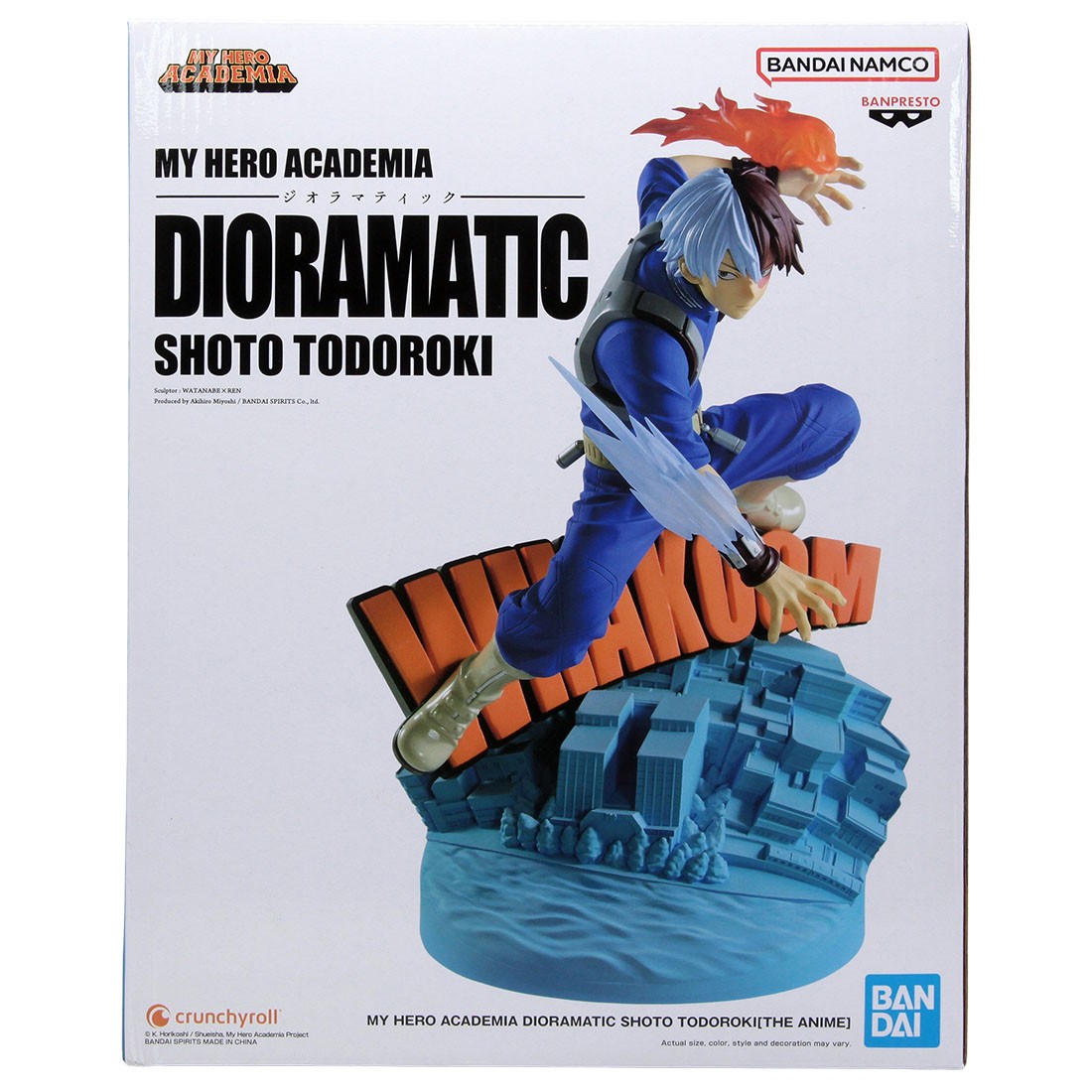 Banpresto My Hero Academia Dioramatic Shoto Todoroki The Anime Figure (blue)