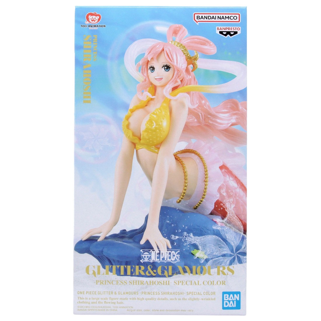 Banpresto One Piece Glitter And Glamours Princess Shirahoshi Special Color Figure (blue)