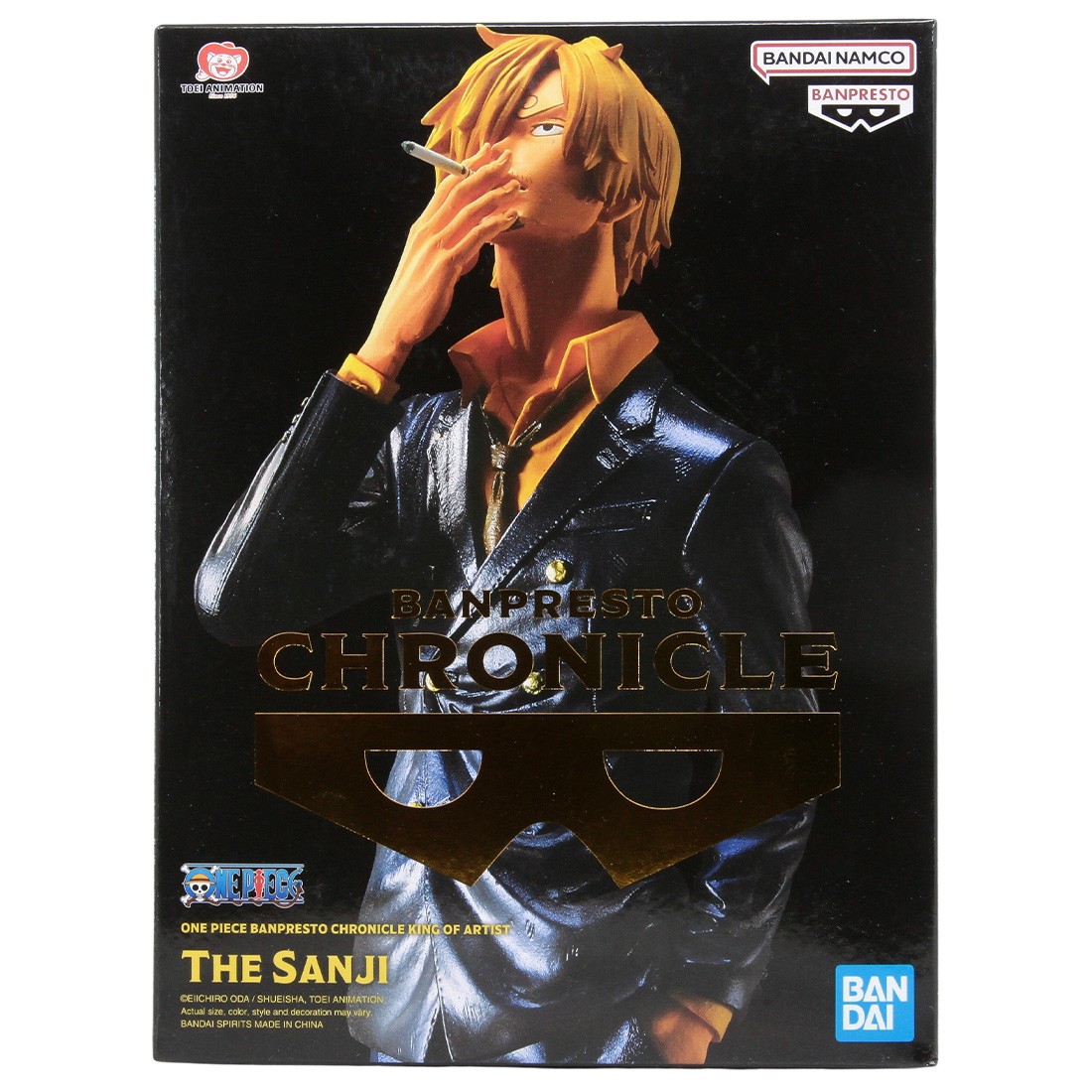 Banpresto One Piece Banpresto Chronicle King of Artist Sanji Figure (black)