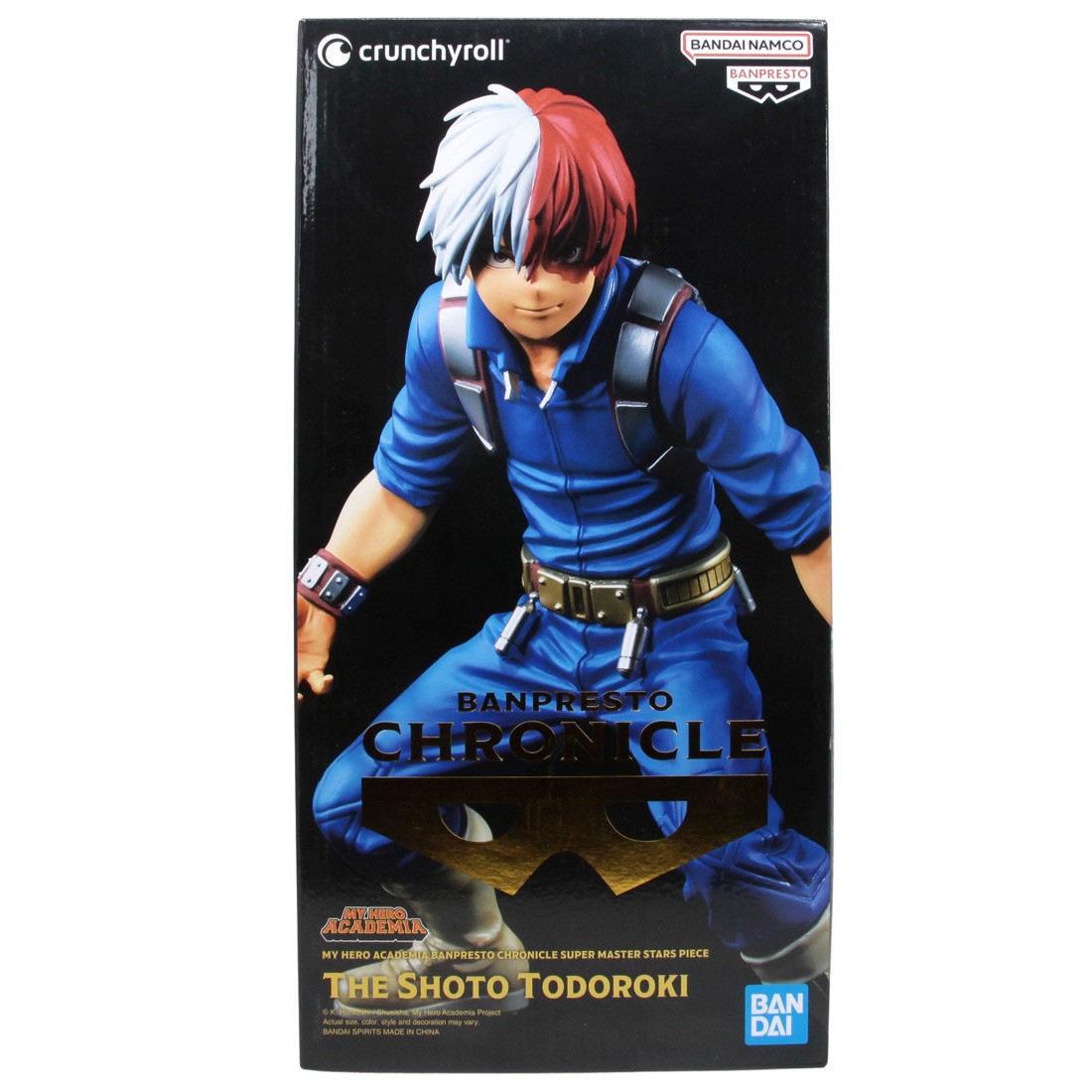 Banpresto My Hero Academia Banpresto Chronicle Super Master Stars Piece The Shoto Todoroki Figure (blue)