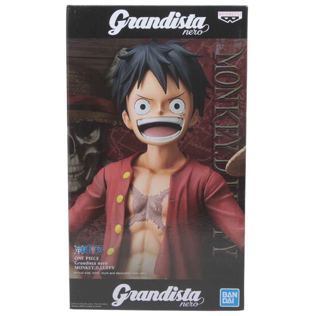 Banpresto One Piece Grandista Nero Monkey D. Luffy Figure (tan)