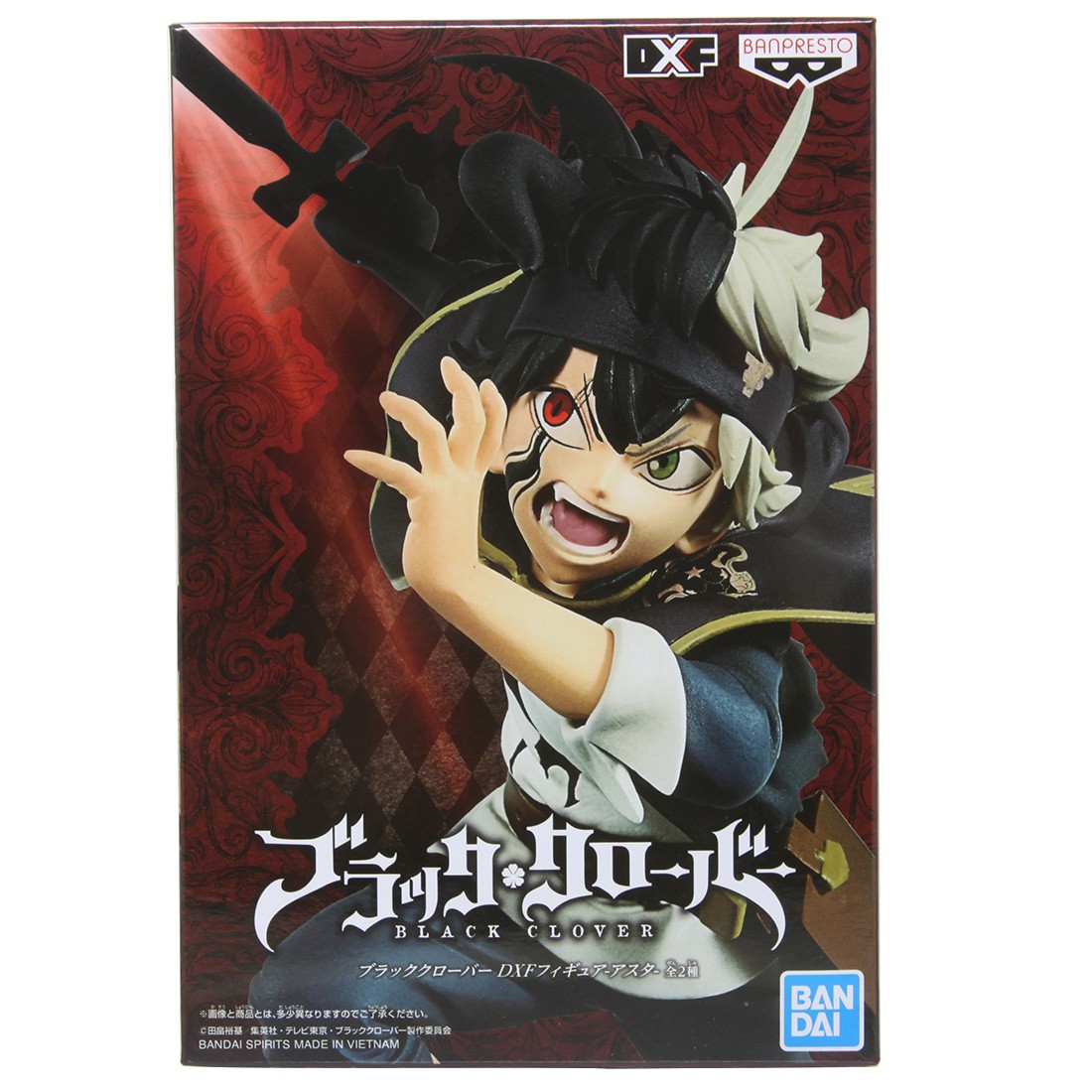 Banpresto DXF Black Clover Asta Ver. B Figure (black)
