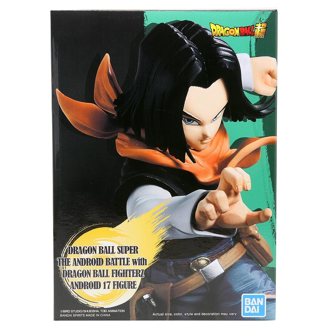 Banpresto Dragon Ball FighterZ Android Battle Android No. 17 Figure (black)