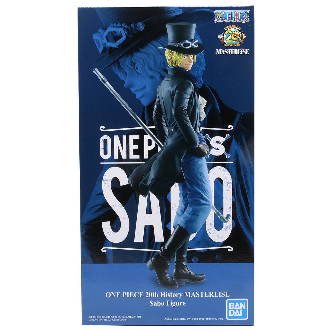 Banpresto One Piece 20th History Masterlise Sabo Figure (black)