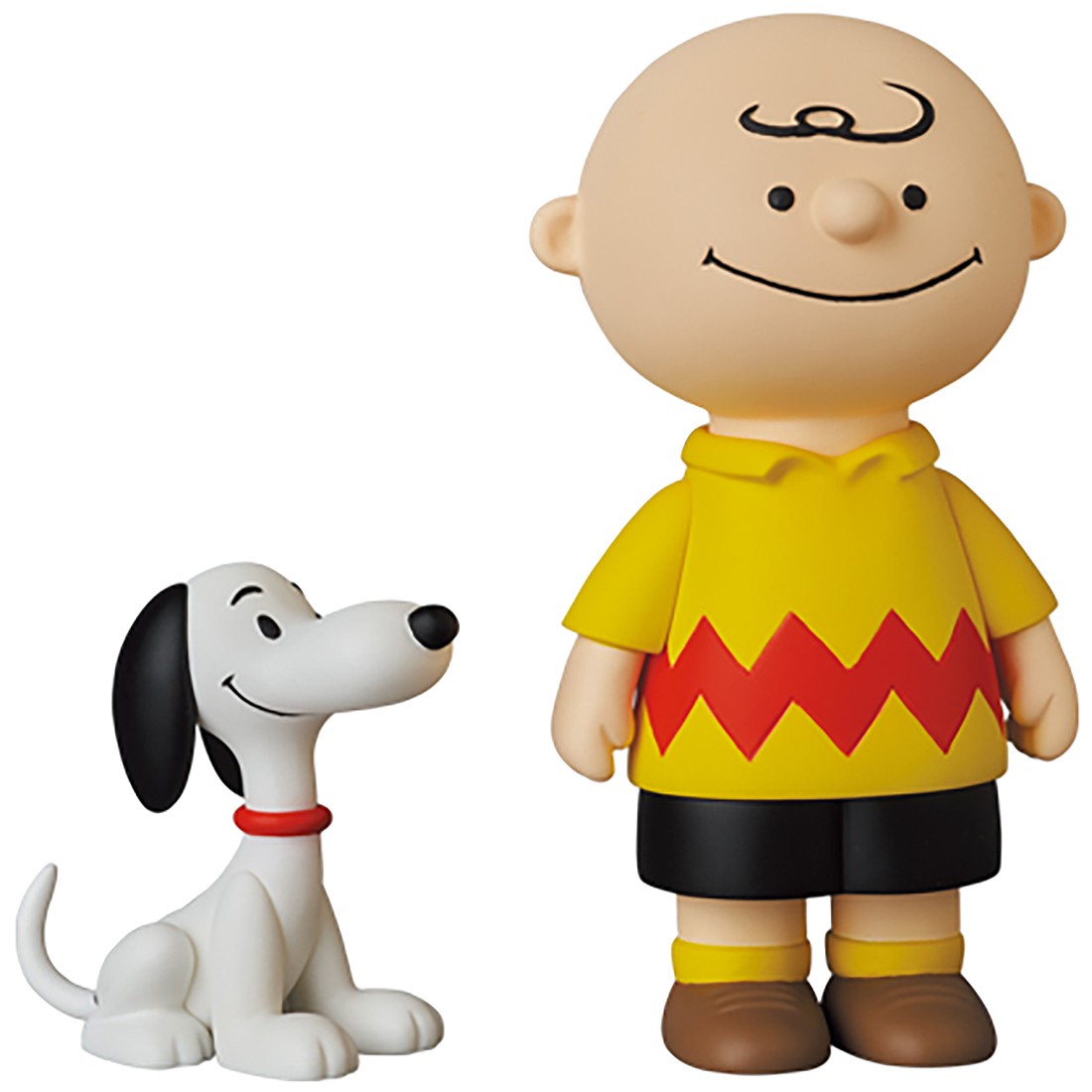 Medicom UDF Peanuts Series 12 50's Snoopy And Charlie Brown Figure (yellow)