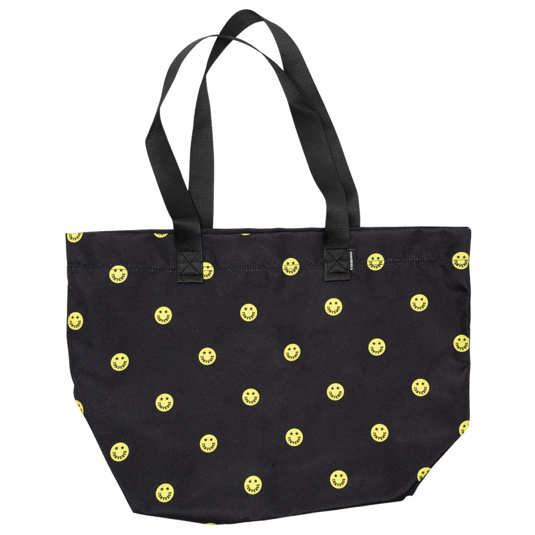 Converse Happy Camper Canvas Tote Bag (black / zinc yellow)