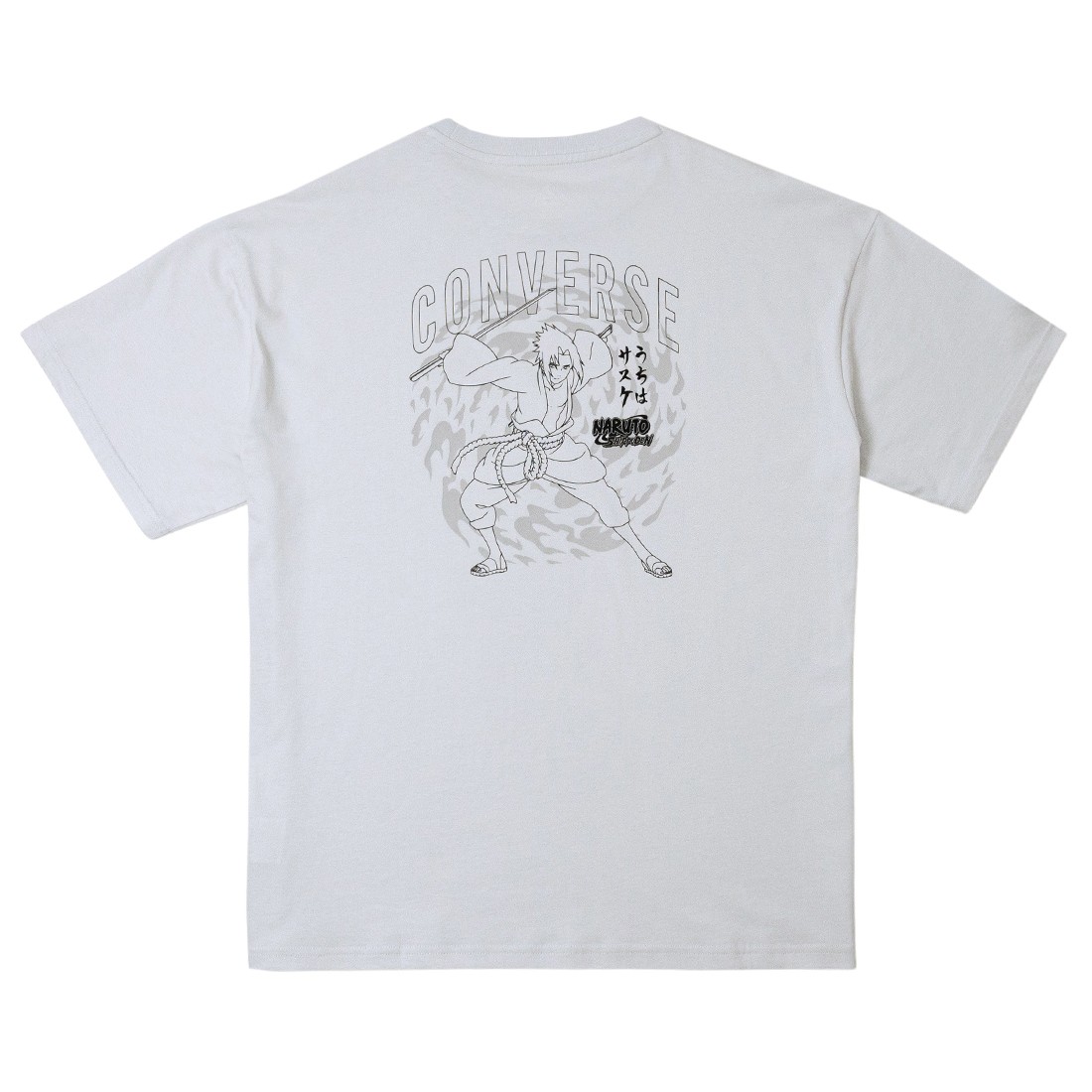 Converse x Naruto Unisex Tee (gray / moonbathe)