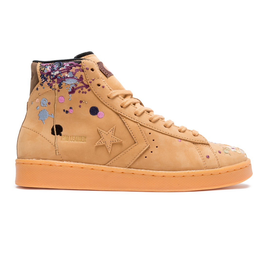 Converse x Bandulu Men Pro Leather Mid (brown / flux / gum light honey)