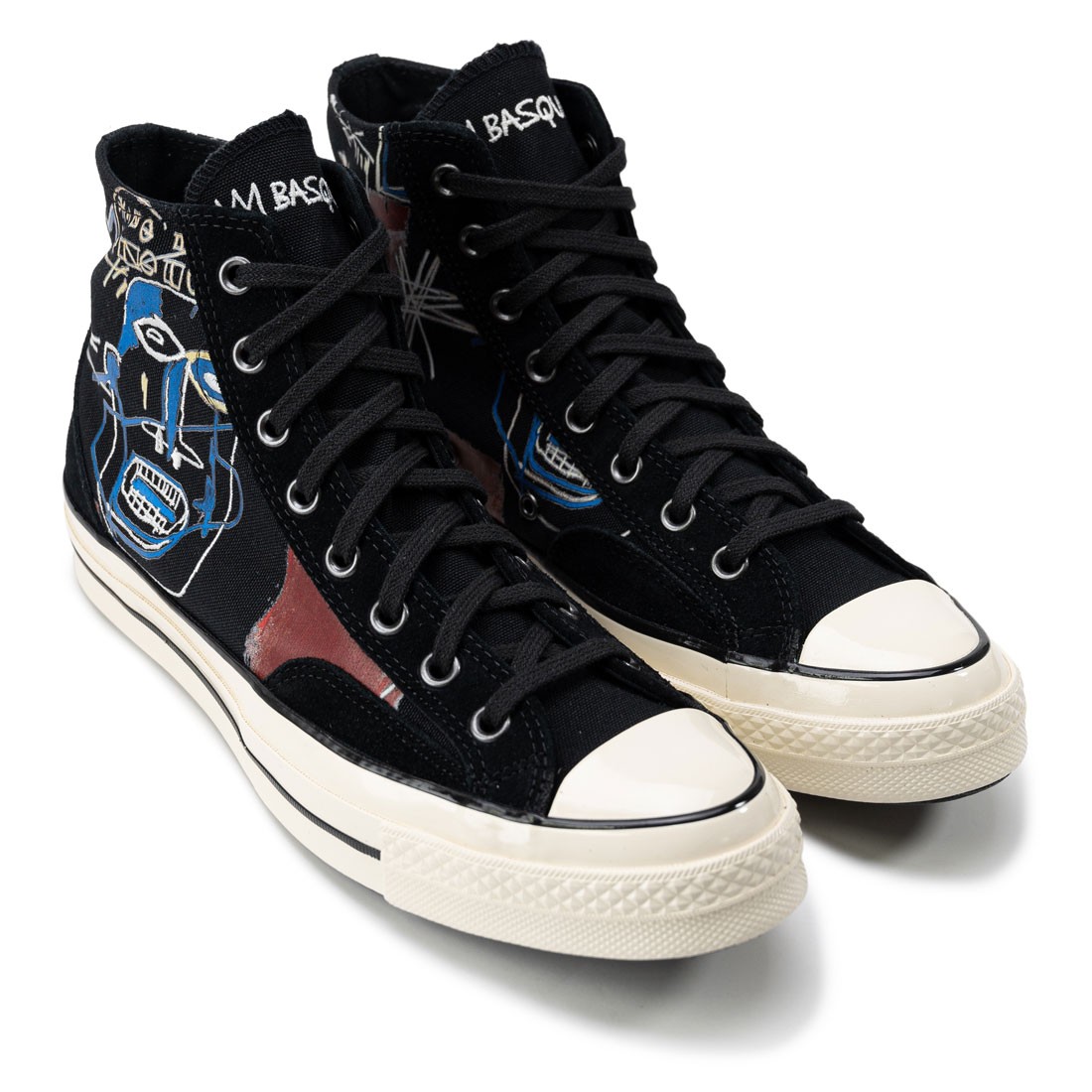 Converse x Jean-Michel Basquiat Men Kings Of Egpyt III Chuck 70 Hi (black / multi / egret)