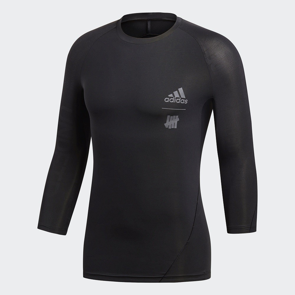 Adidas x Undefeated Men Alphaskin Tech 3/4 Tee (black)