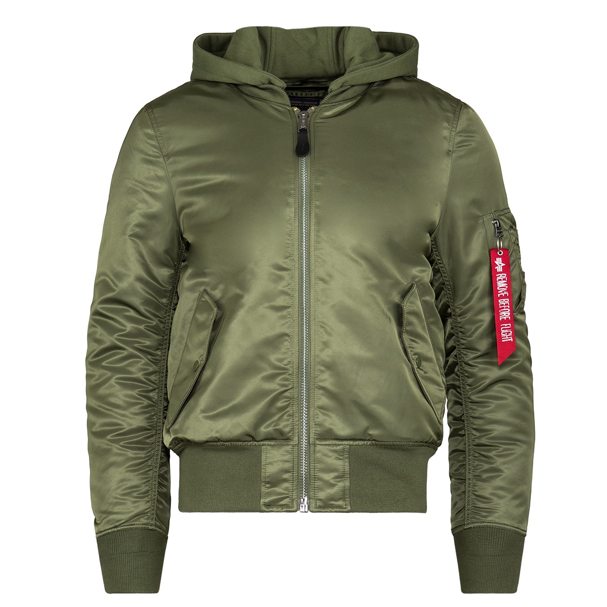 Alpha Industries Men MA1 Natus Jacket (green / sage / rust)