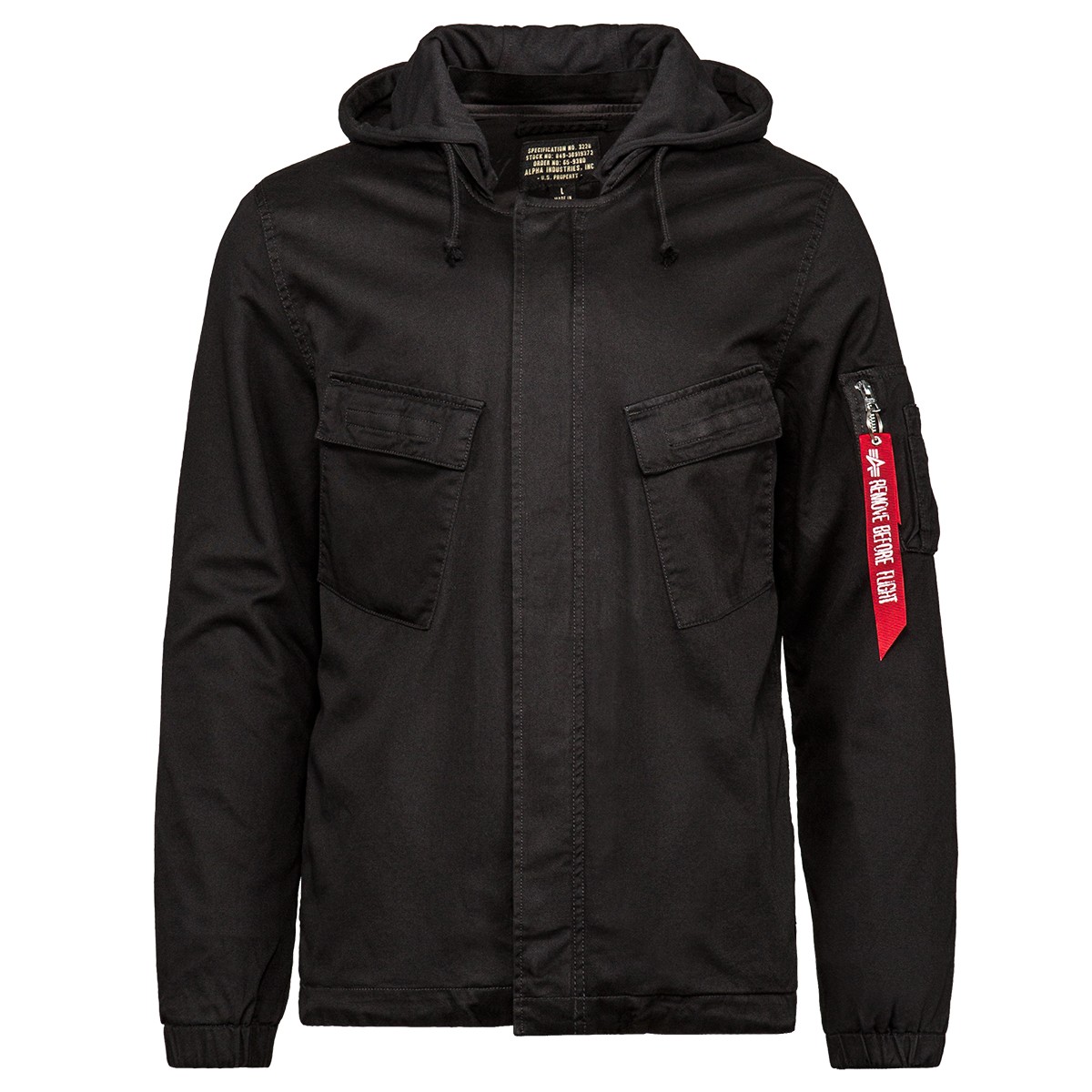 Alpha Industries Men Fortitude Field Coat (black)