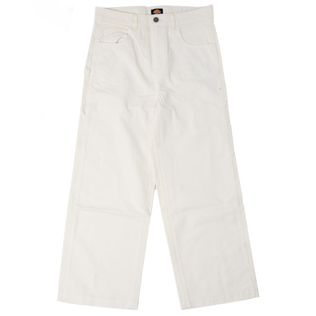 Dickies Women Cropped Carpenter Pants (white / cloud)
