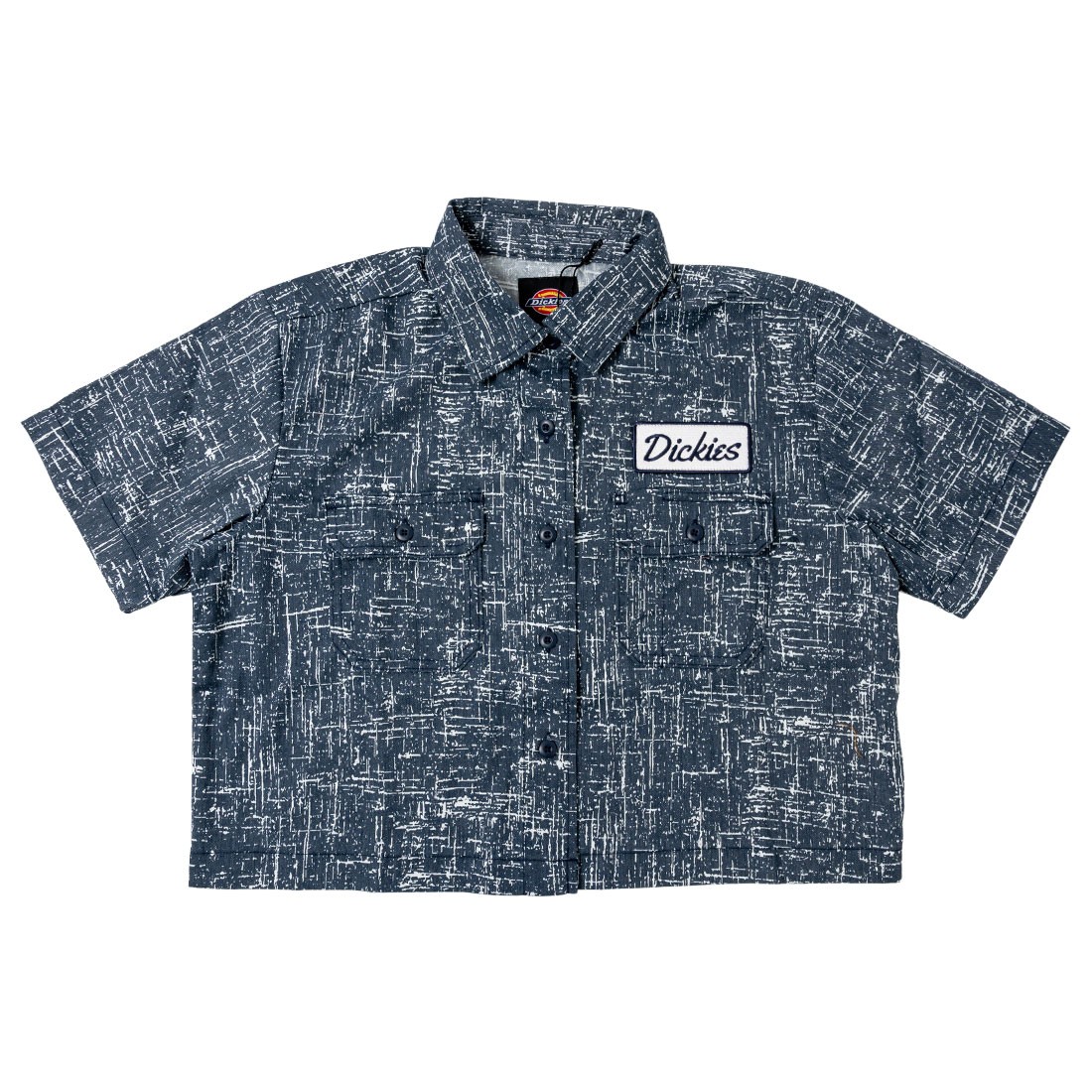 Dickies Women Cropped Work Shirt (navy / ink)