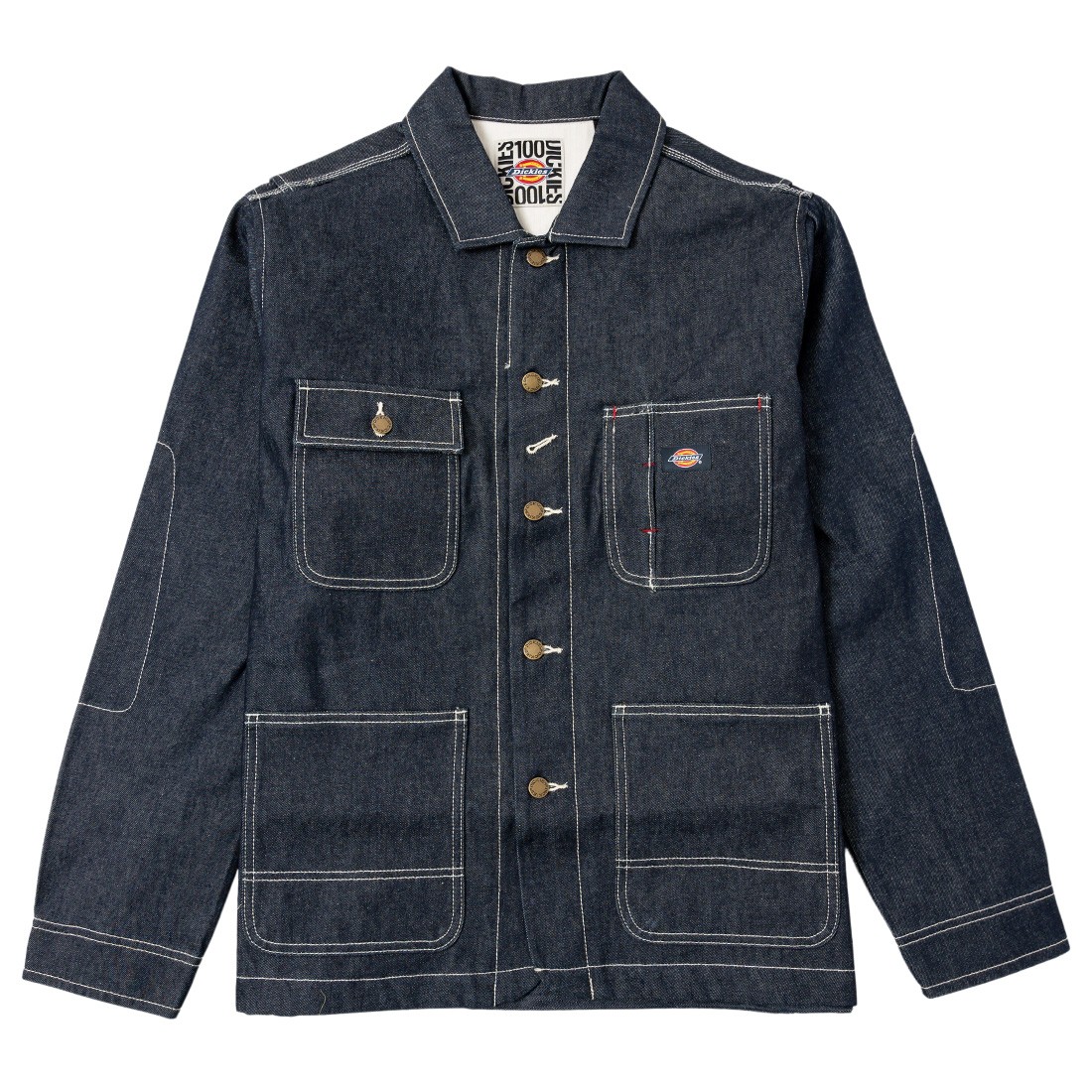 Dickies Men 100 Year Denim Chore Coat (blue / indigo)