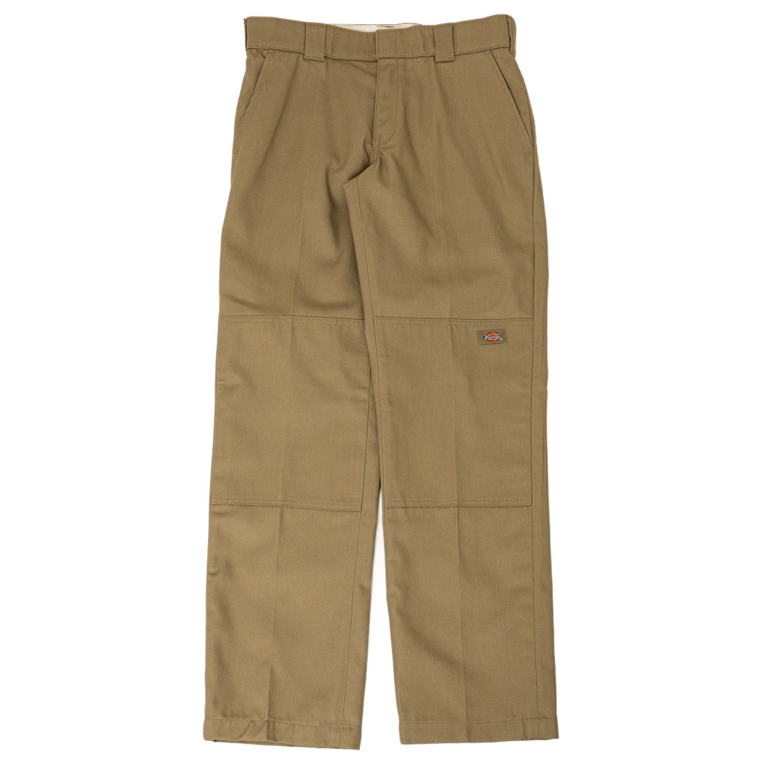 Dickies Men Flat Front Double Knee Pants (khaki)