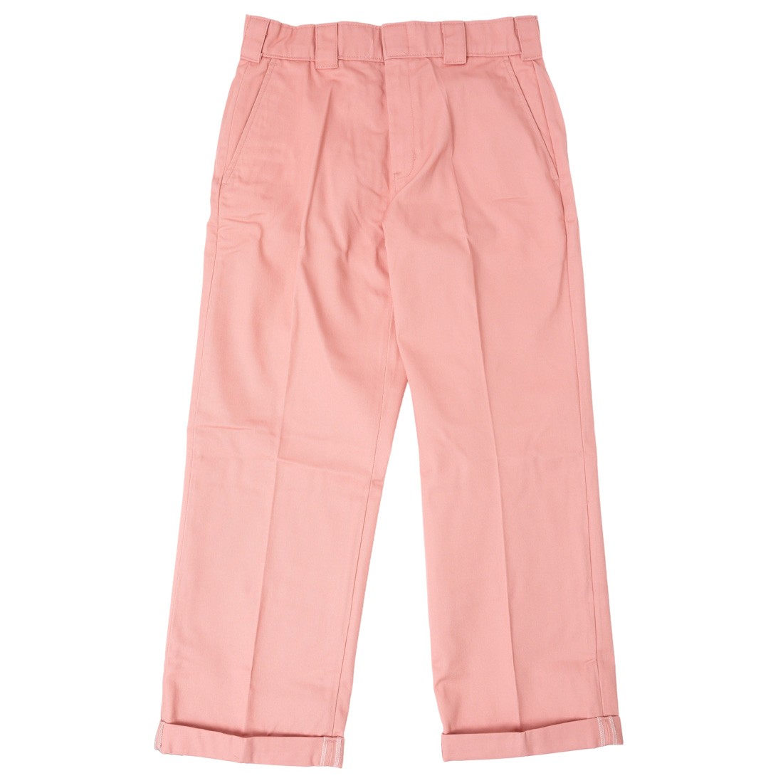 Dickies Men Regular Fit Cuffed Pant (pink / stonewash rosette)