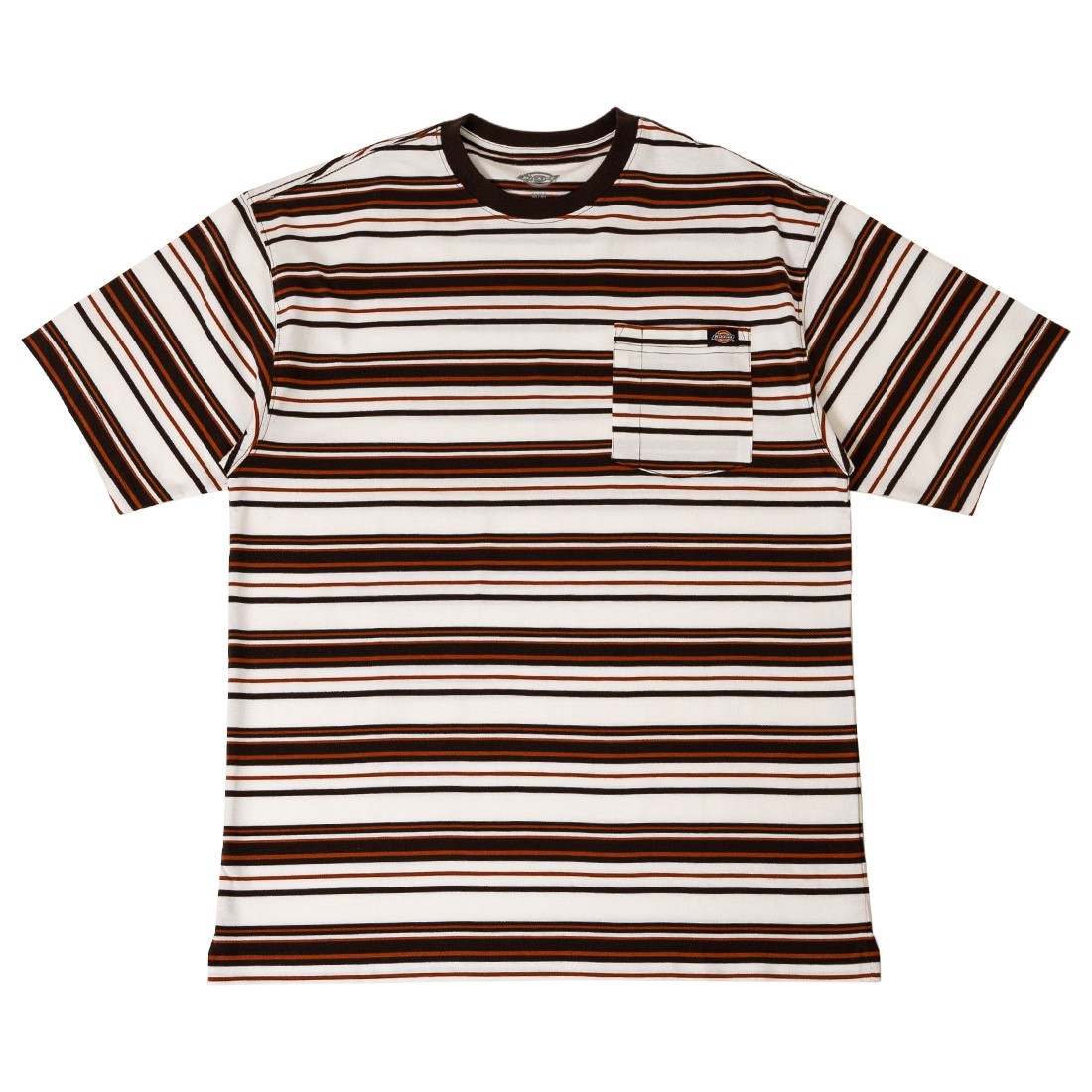 Dickies Men Westover Stripe Pocket Tee (brown)
