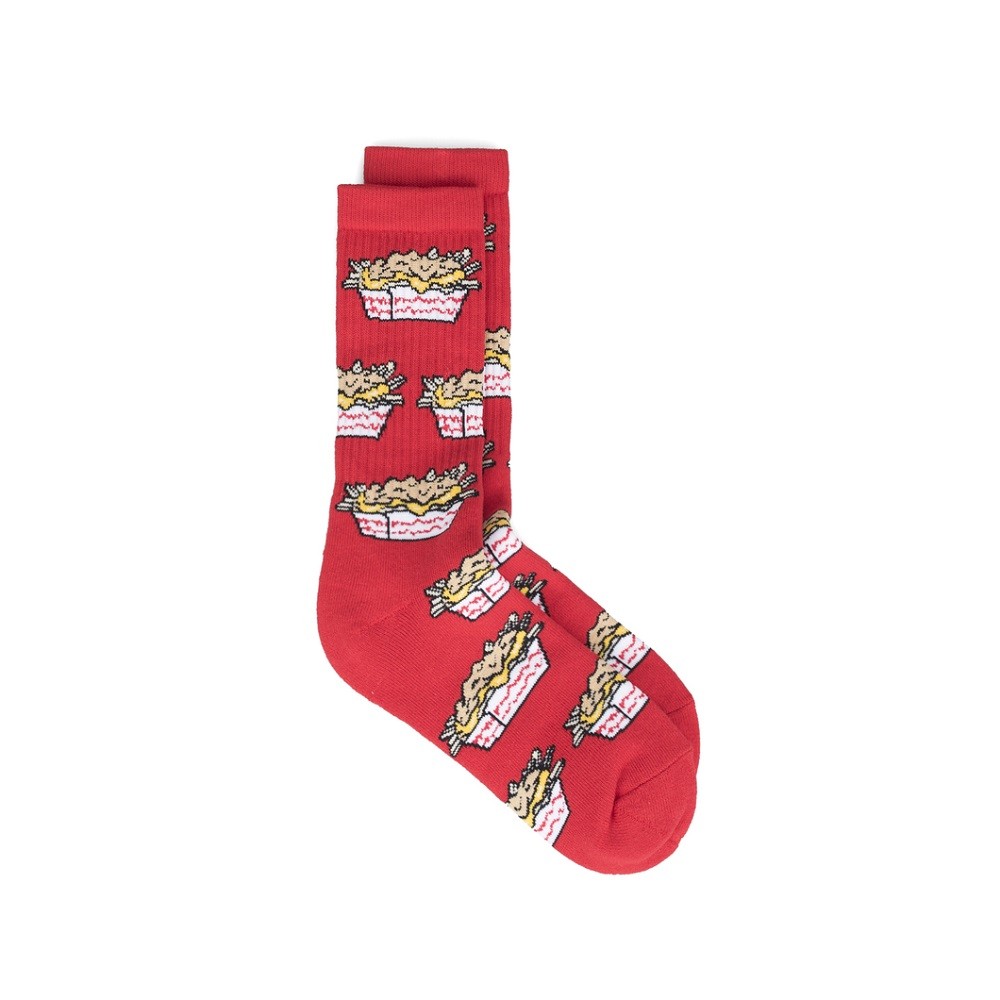 40s and Shorties Carnivore Fries Socks (red) 1S
