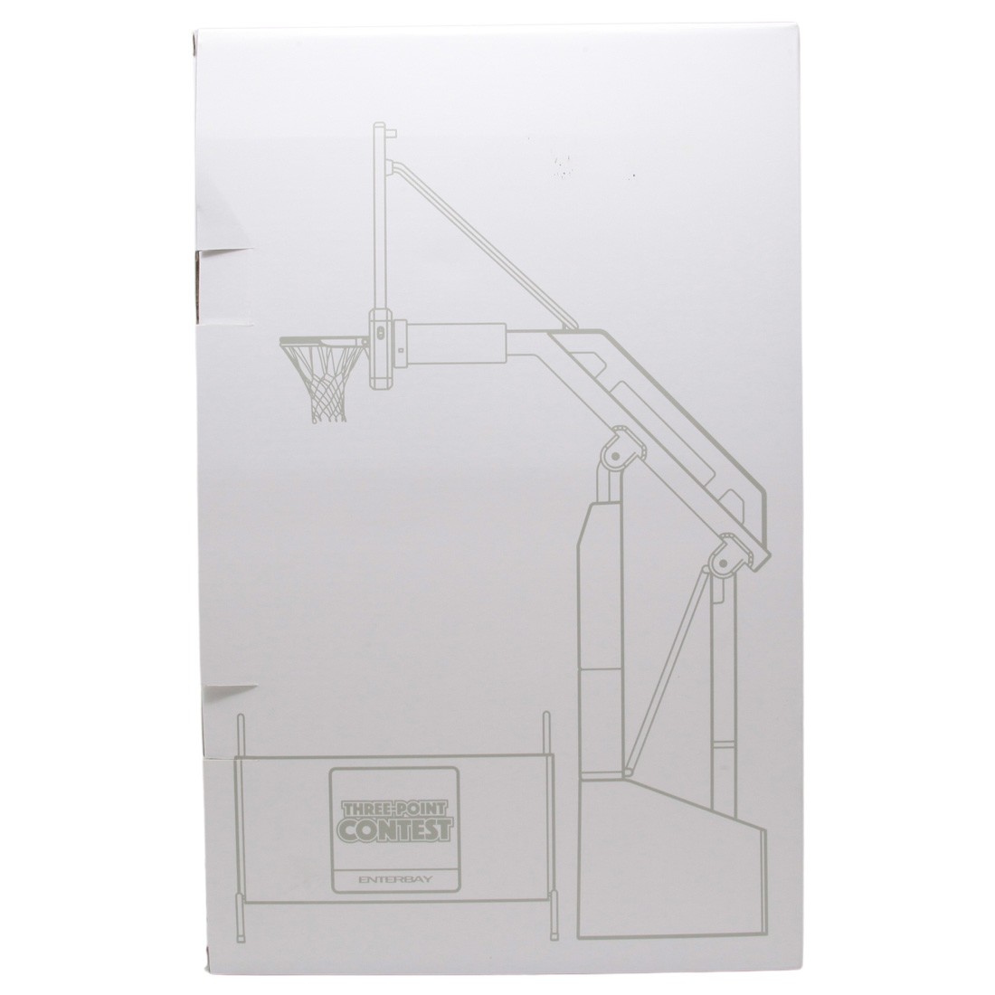 NBA x Enterbay Basketball Hoop 1/9 Scale 10 Inches Figure (black)