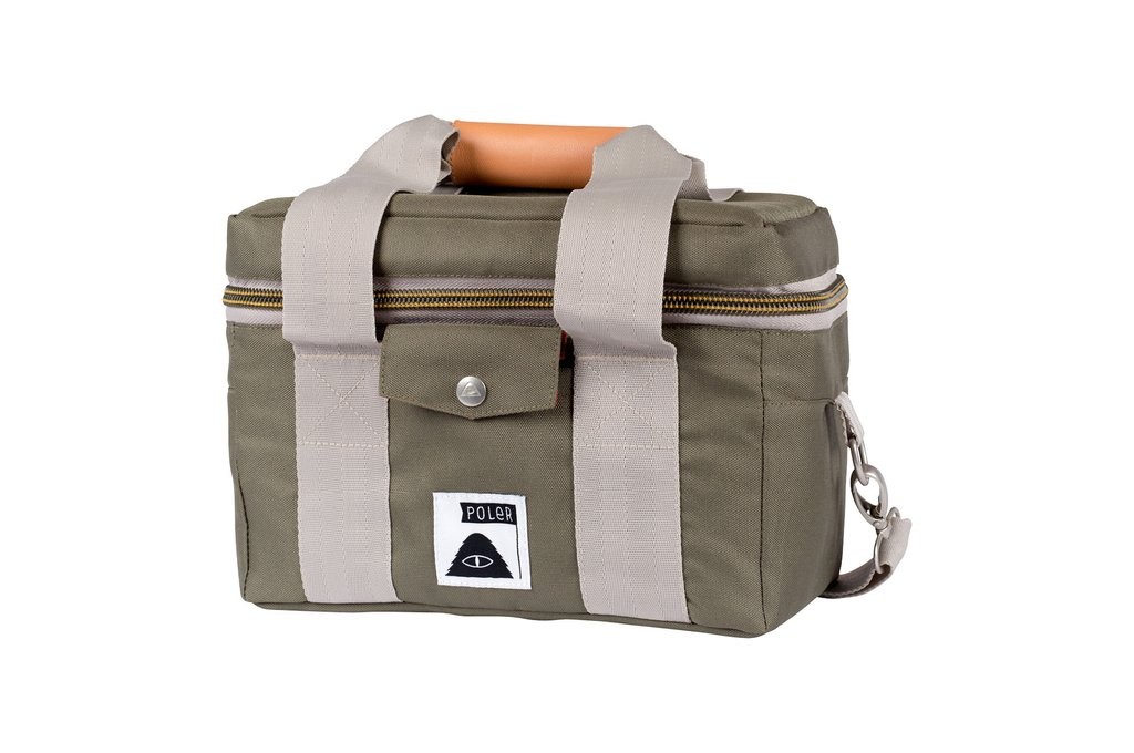 Poler Camera Cooler Bag (olive / burnt)