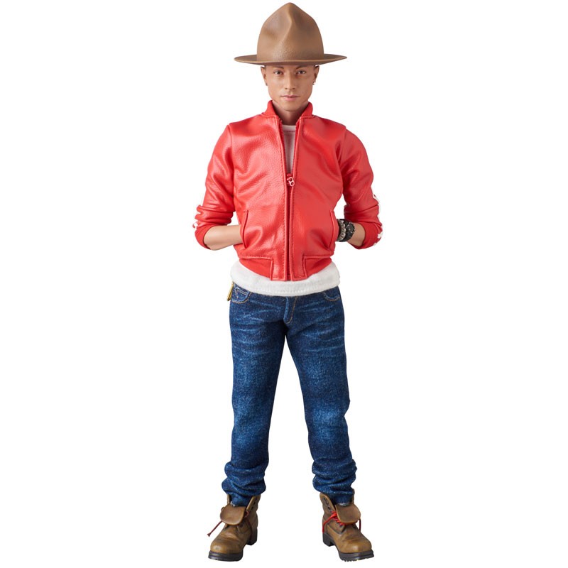 Medicom RAH Pharrell Williams 11in Figure (red / blue)