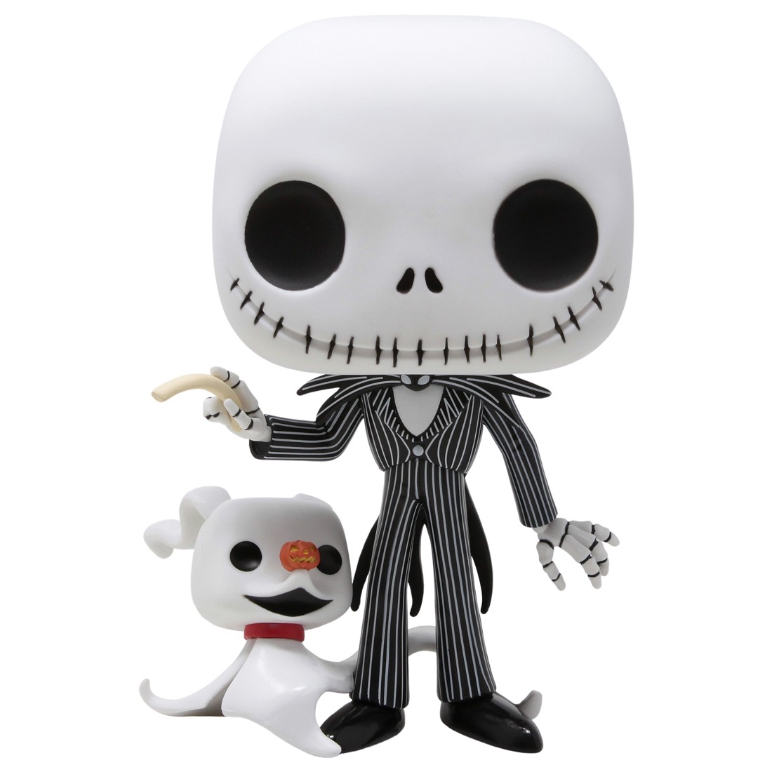 Funko POP Disney Nightmare Before Christmas 10 Inch Jack With Zero (white)