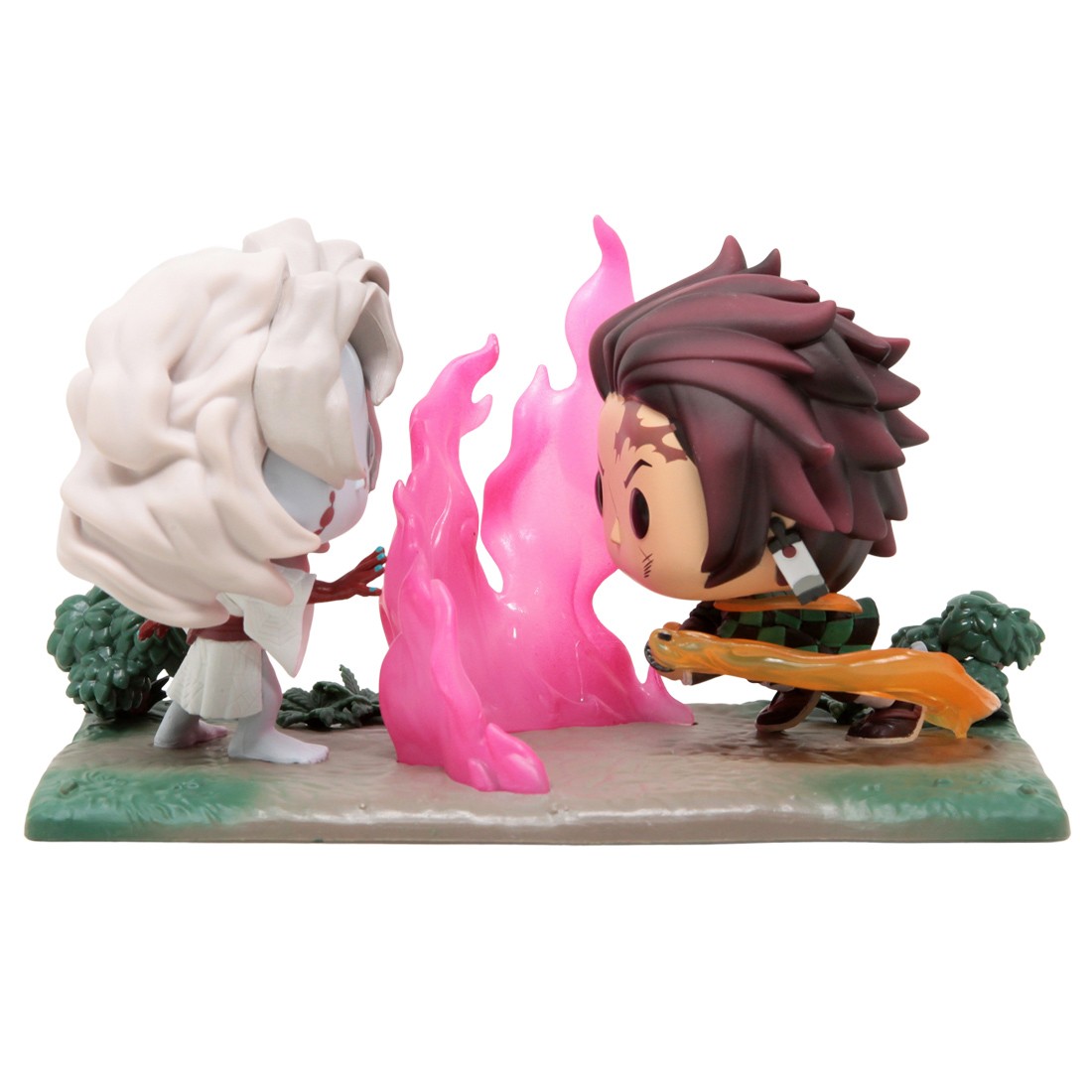 Funko POP Moment Demon Slayer Kimetsu no Yaiba - Tanjiro Vs Rui (pink)