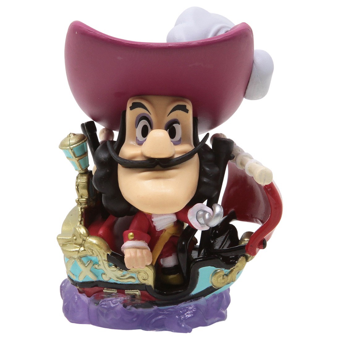 Funko Disney 65th Anniversary Mini Vinyl Figure - 05 Captain Hook At Peter Pan's Flight Attraction (red)