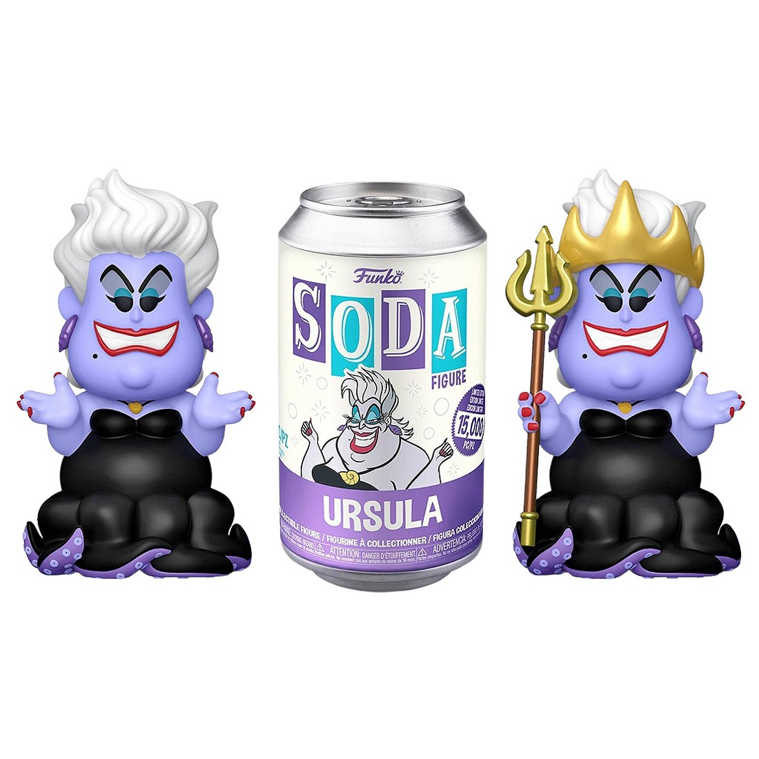 Funko Vinyl Soda Disney Little Mermaid - Ursula (purple)