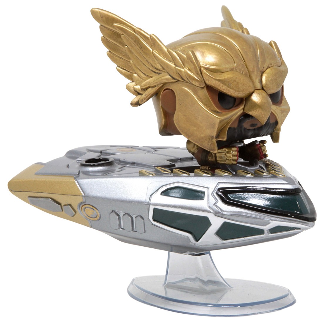 Funko POP Rides Super Deluxe Black Adam - Hawkman In Cruiser (gold)