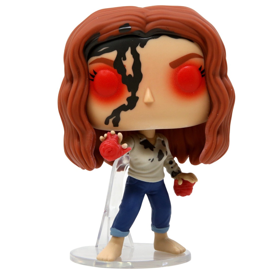 Funko POP Marvel Doctor Strange In The Multiverse Of Madness - Wanda Maximoff Earth-838 Glow In The Dark Entertainment Earth Exclusive (red)