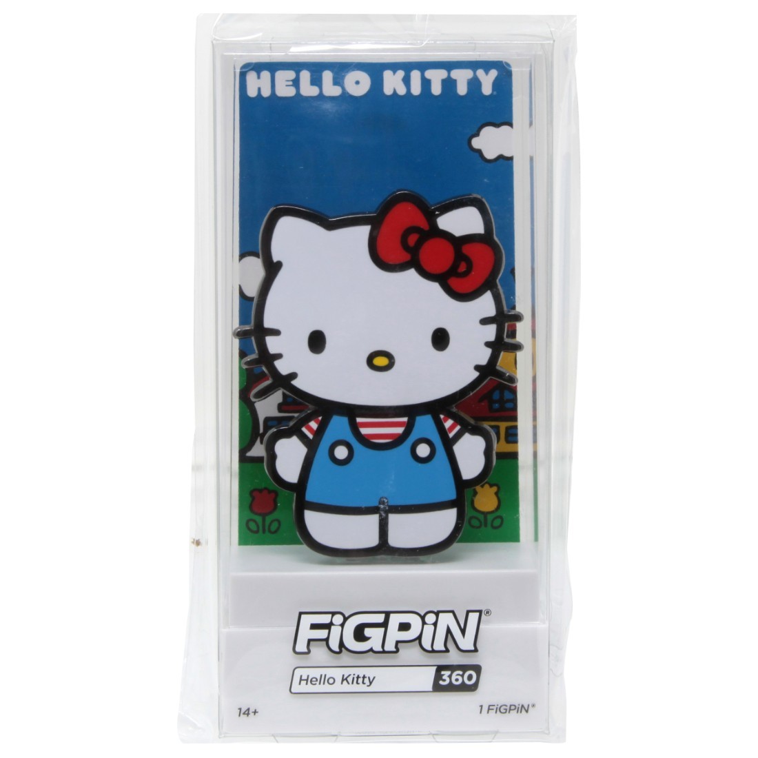 FiGPiN Sanrio Hello Kitty #360 (blue / red)