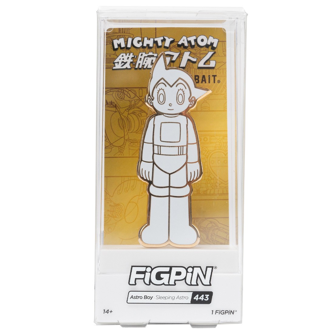 BAIT x FiGPiN Astro Boy Sleeping Astro #443 (white / gold)