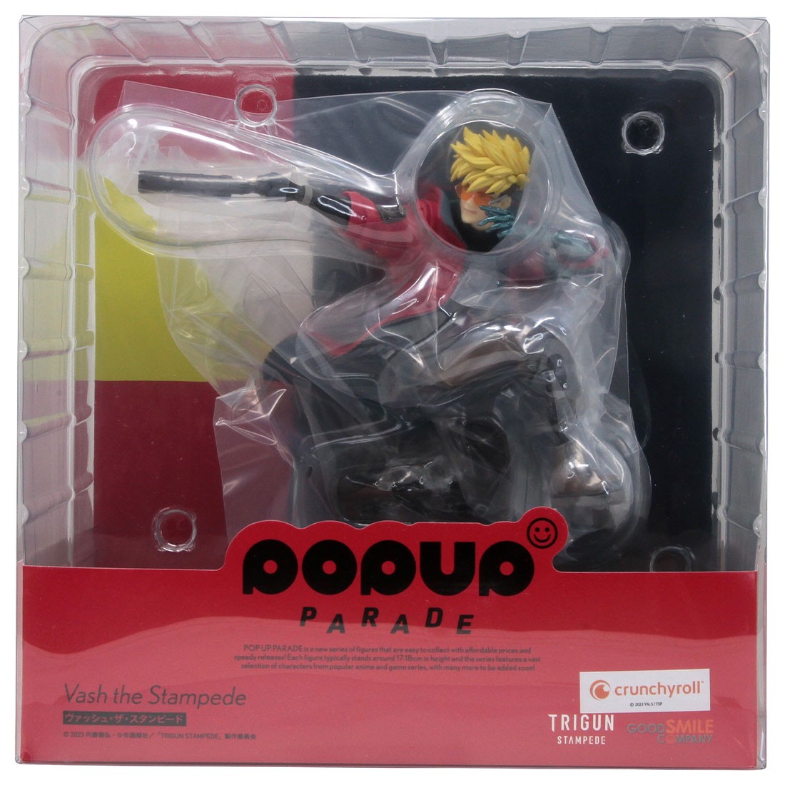 Good Smile Company Pop Up Parade Trigun Stampede Vash The Stampede Figure (red)