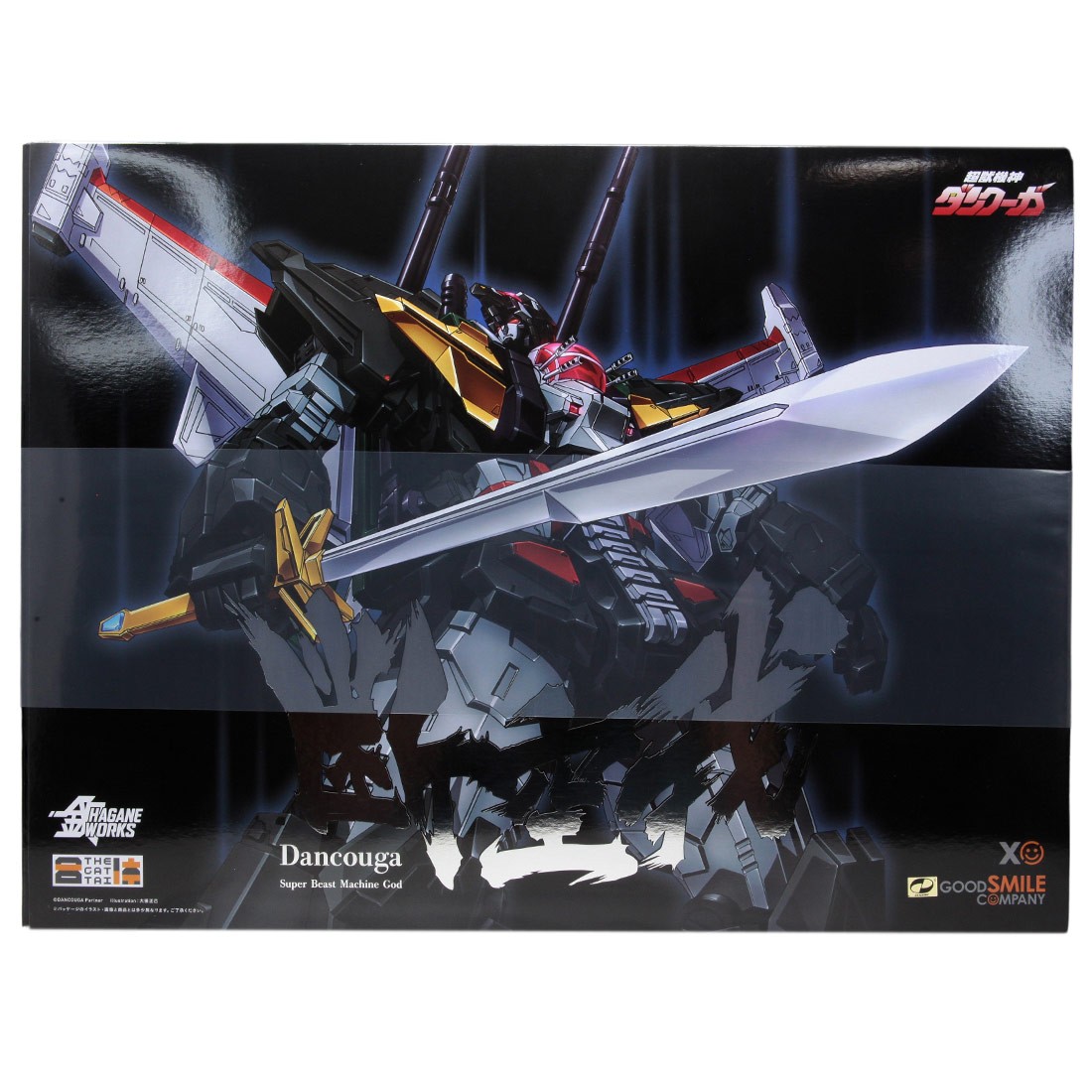 Good Smile Company The Gattai Hagane Works Dancouga Figure (black)
