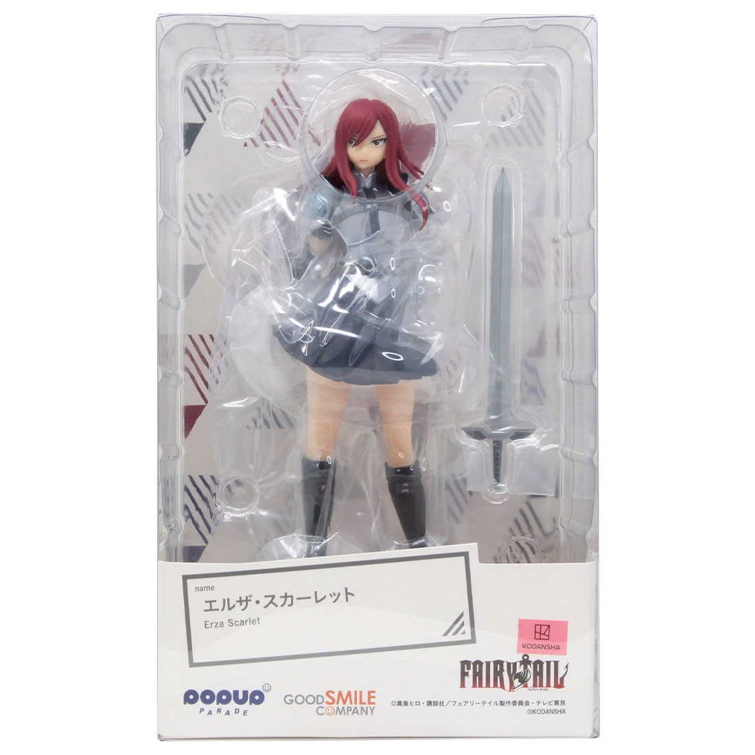 Good Smile Company Fairy Tail Pop Up Parade Erza Scarlet Figure (red)