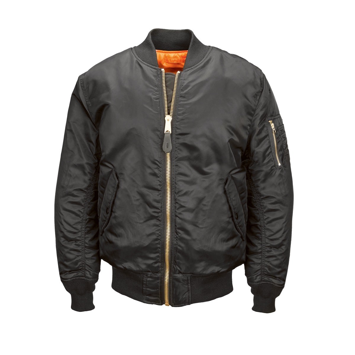 Alpha Industries Men Alpha MA-1 Flight Jacket (black)