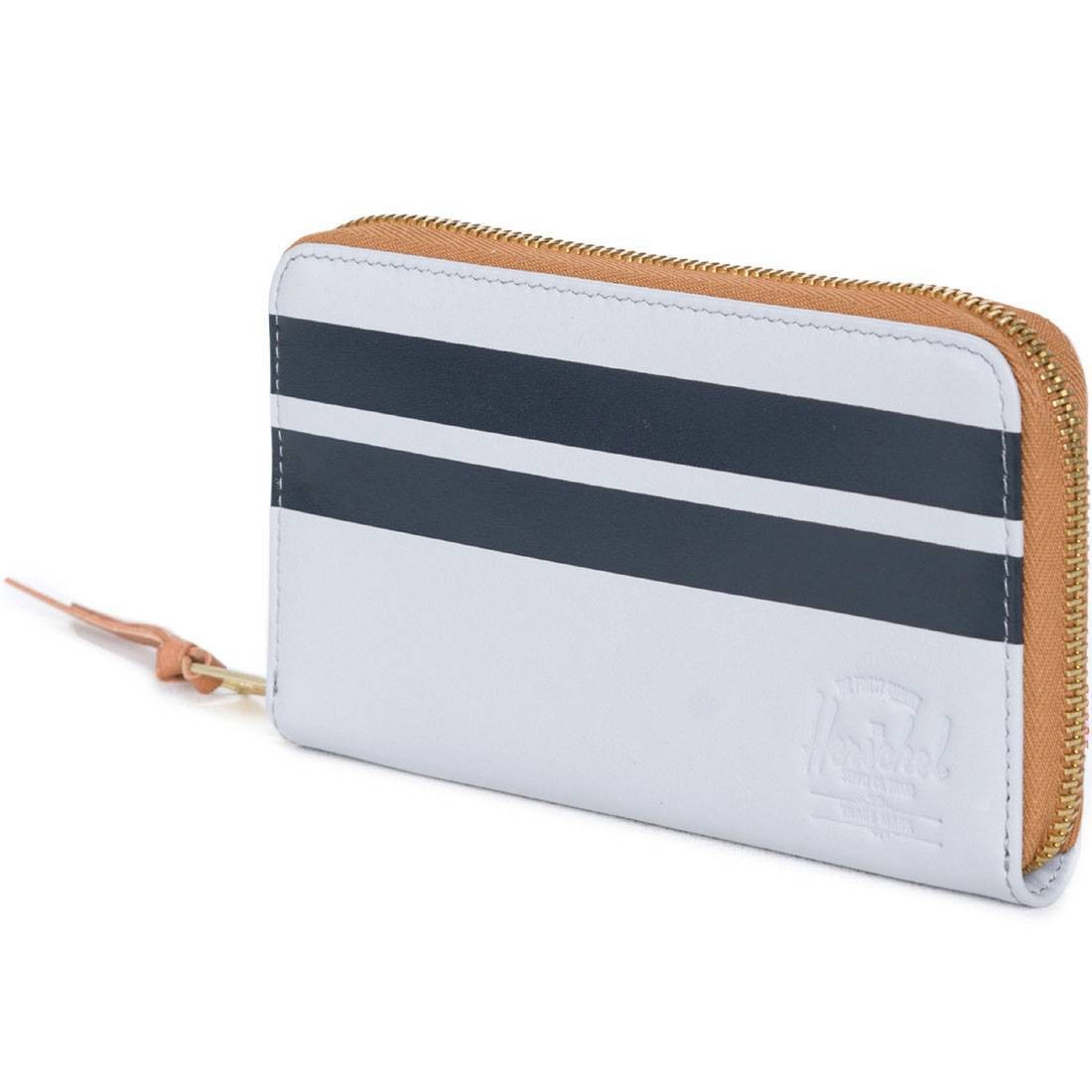 Herschel Supply Co Thomas Leather Wallet - Offset (gray / lunar)